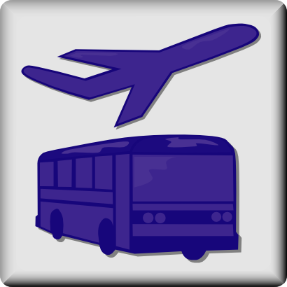 Download free transport plane bus motorbus icon
